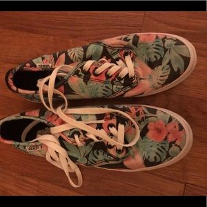 Tropical Print Vans